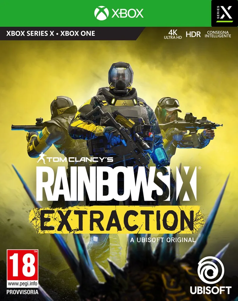 Tom Clancy's: Rainbow Six - Extraction - DE/FR/IT de Ubisoft, Xbox Series X | S – jaquette