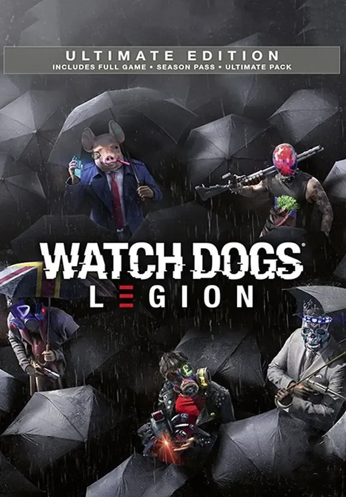 Watch Dogs Legion från Ubisoft, PC, Digitaal, Steam, Ultimate – omslag