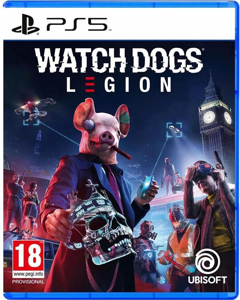 Watch Dogs Legion de Ubisoft, PS5 – jaquette