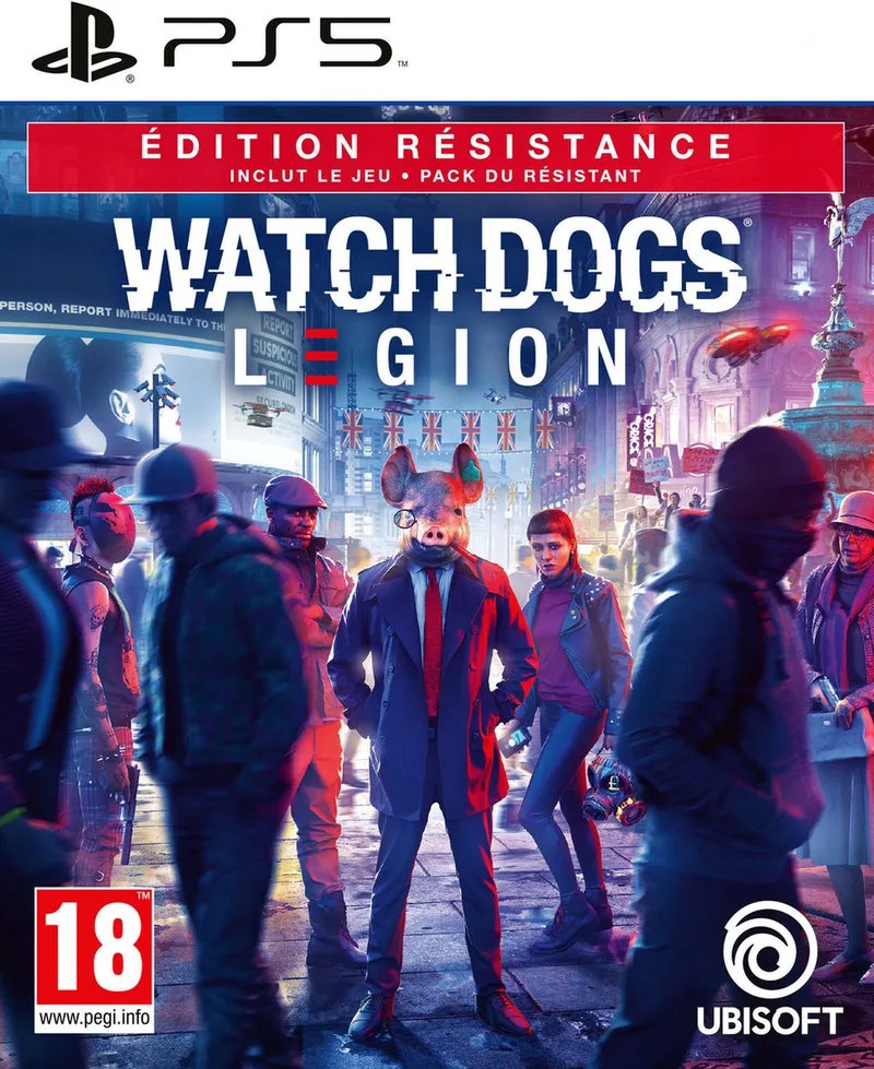 Watch Dogs Legion - Resistance Edition van Ubisoft, PS5 – cover