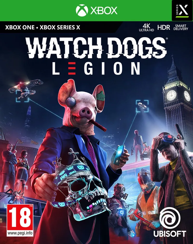 Watch Dogs Legion by Ubisoft, Xbox Series X | S – cover