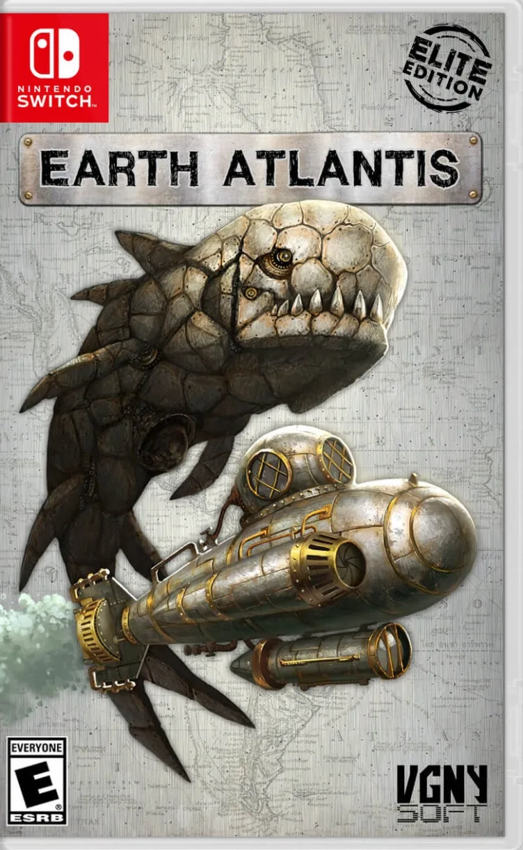 Earth Atlantis - Elite Edition van VGNY Soft, Nintendo Switch – cover