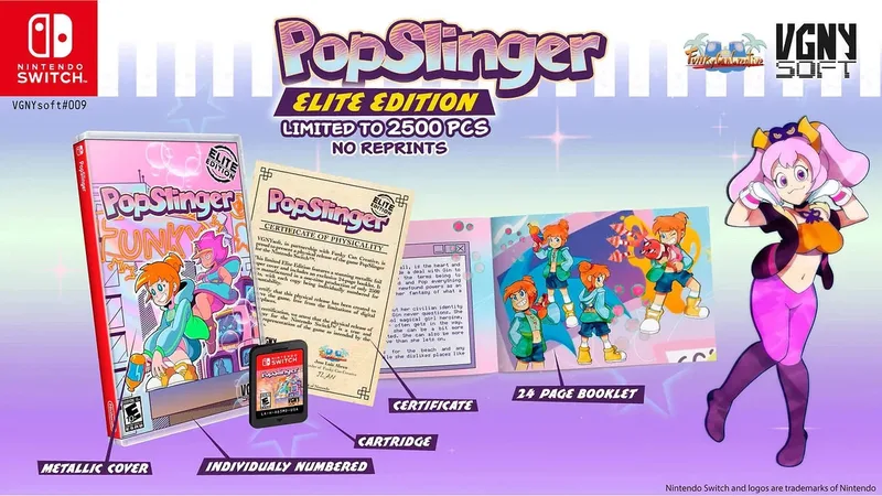 Popslinger Elite Edition by VGNY Soft, Nintendo Switch – cover