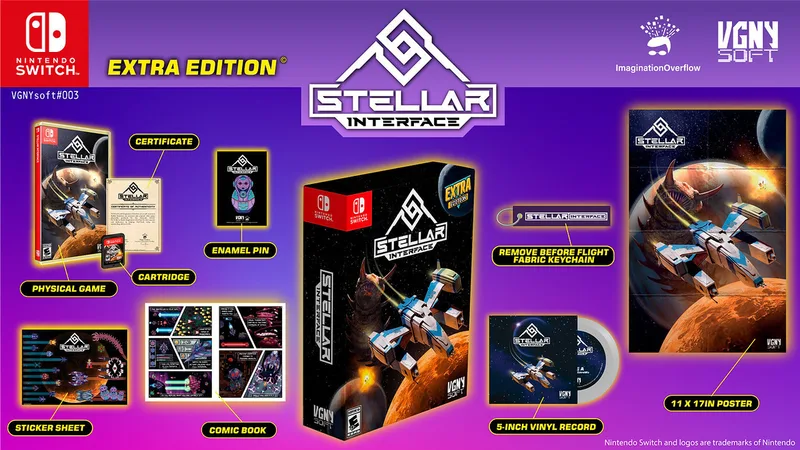 Stellar Interface Extra Edition by VGNY Soft, Nintendo Switch – cover