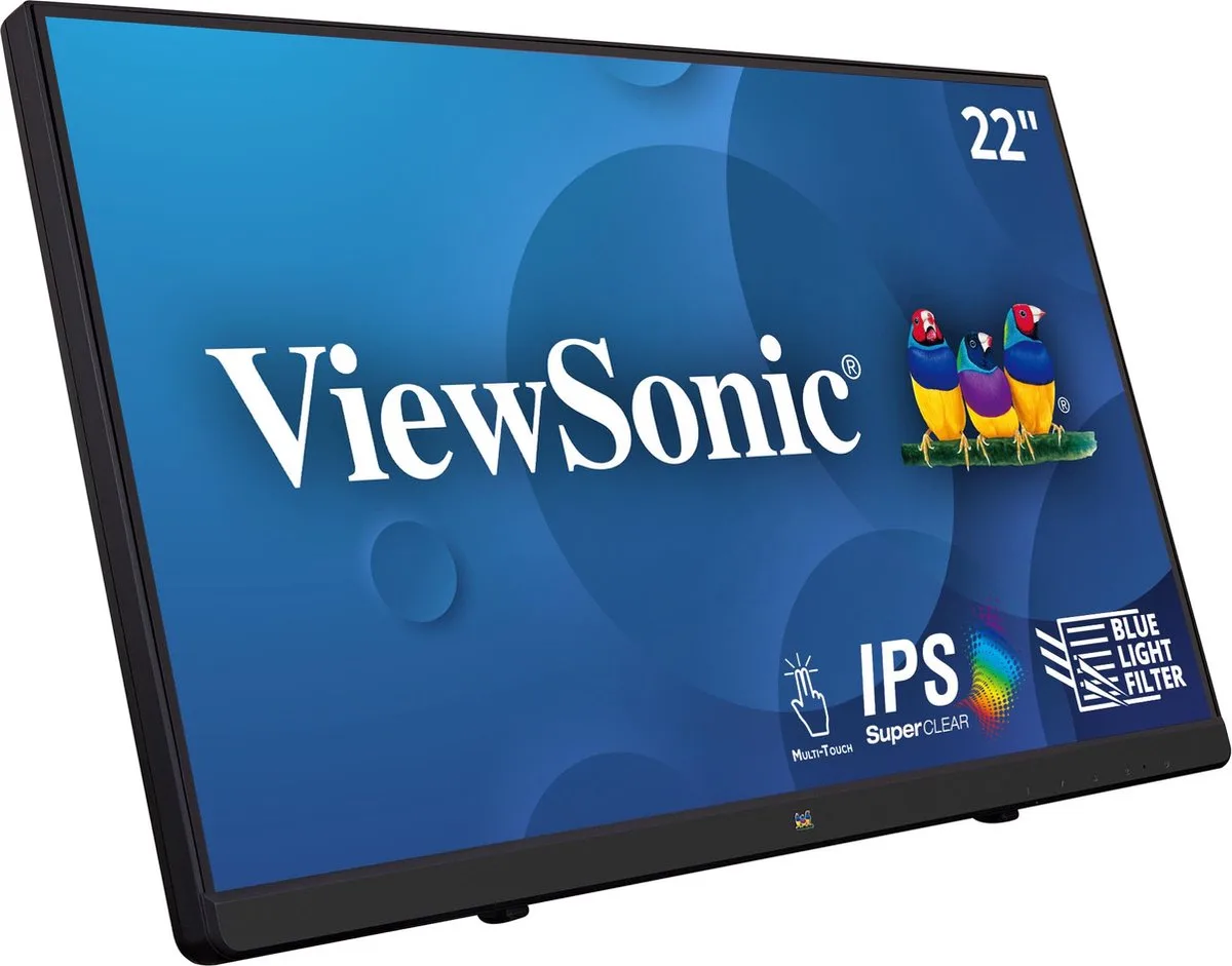 Touch Screen Monitor ViewSonic TD2230 IPS IPS LCD 21,5" van ViewSonic, Zwart – cover