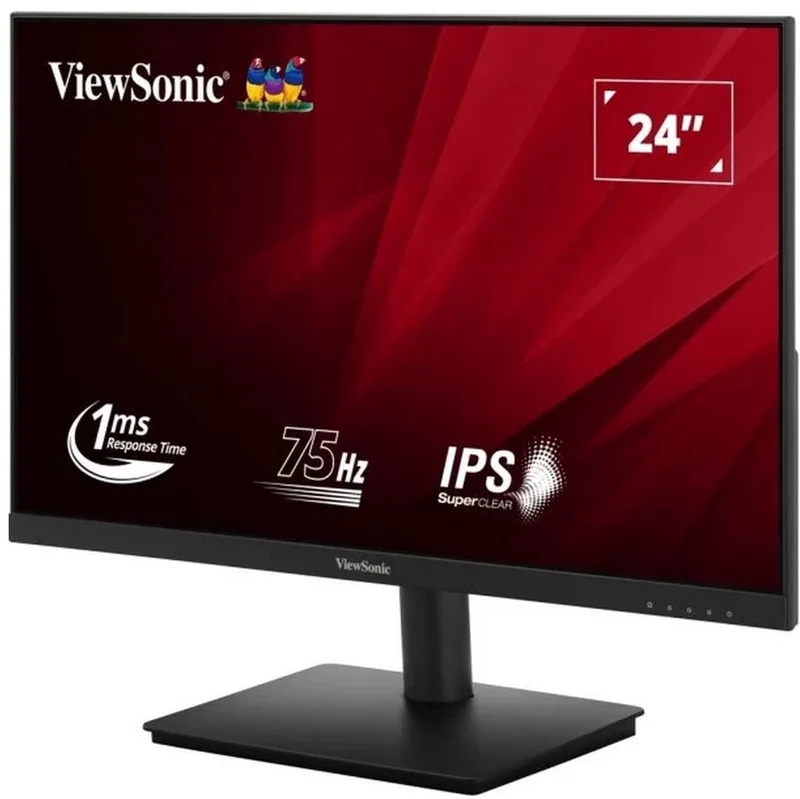 VA240-H-2 - LED-Monitor 24'' - 1920 x 1080 @ 75Hz - IPS - 250 cd/m² - 1 ms - HDMI, VGA (D-Sub) van ViewSonic, Zwart – cover