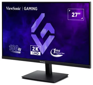 VX27G1-2K - 27" - 2560 x 1440 Full HD (Quad HD) @ 180 Hz - IPS - 300 cdm² - 1000:1 - HDR10 - 1 ms - 2xHDMI, DisplayPort från ViewSonic, Svart – omslag 2 av 2