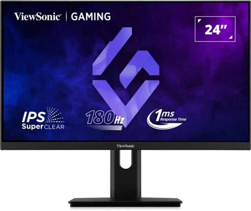 XG24G1 - LED-monitor - 24" - 1920 x 1080 Full HD (1080p) @ 180 Hz - IPS - 300 cdm² - 1000:1 - 1 ms - 2xHDMI, DisplayPort van ViewSonic, Zwart – cover