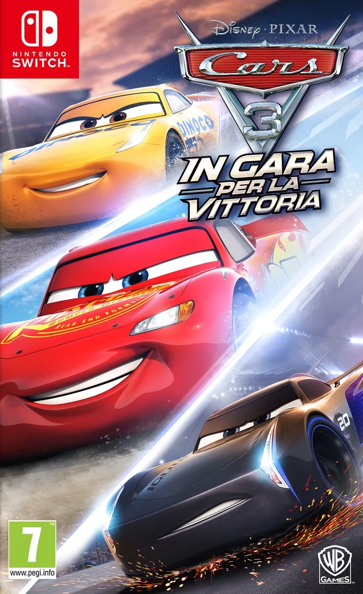 Cars 3: Driven to Win Basis Engels by Warner Bros. Games, Nintendo Switch – cover