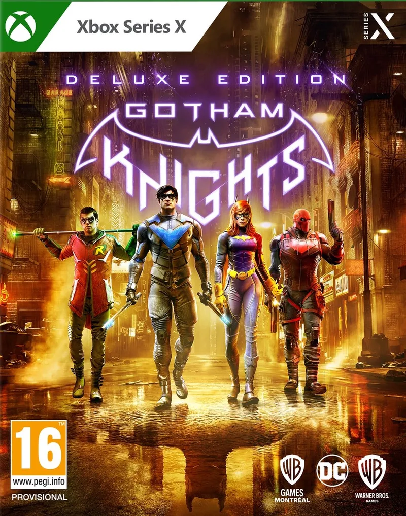 Gotham Knights - Deluxe Edition van Warner Bros. Games, Xbox Series X | S – cover