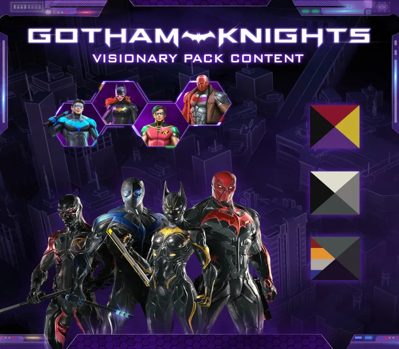 Gotham Knights – Visionary Pack DLC de Warner Bros. Games – jaquette