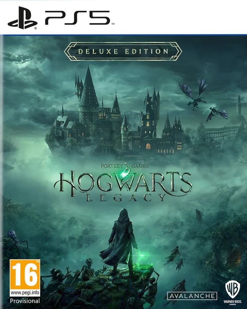 Hogwarts Legacy - Deluxe Edition de Warner Bros. Games, PS5 – jaquette