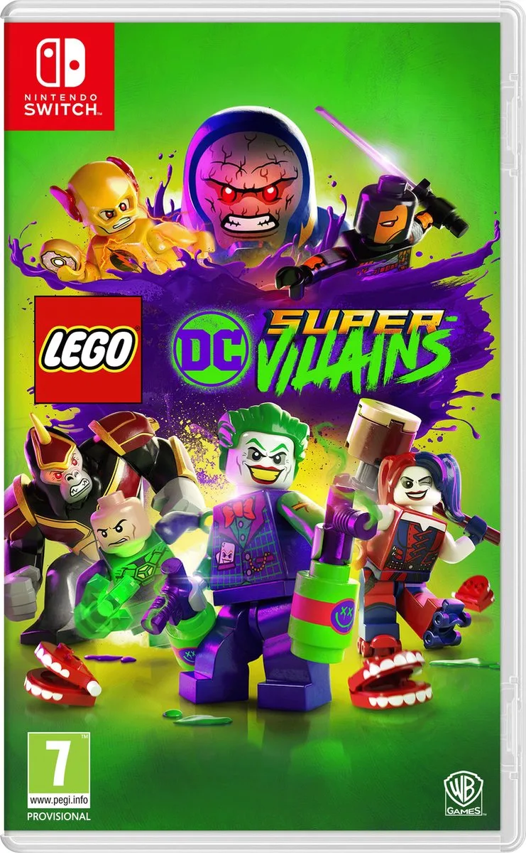 LEGO DC Super-Villains de Warner Bros. Games, Nintendo Switch – jaquette
