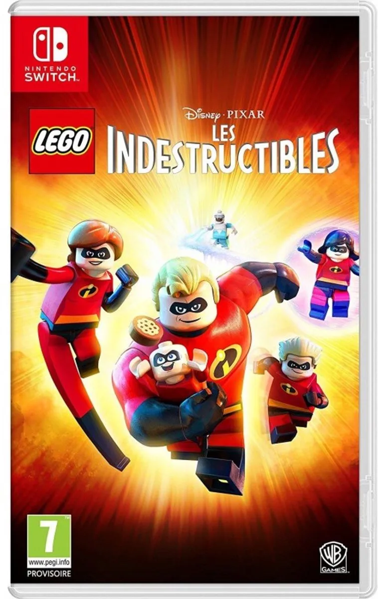 LEGO Disney Pixar's: The Incredibles van Warner Bros. Games, Nintendo Switch – cover