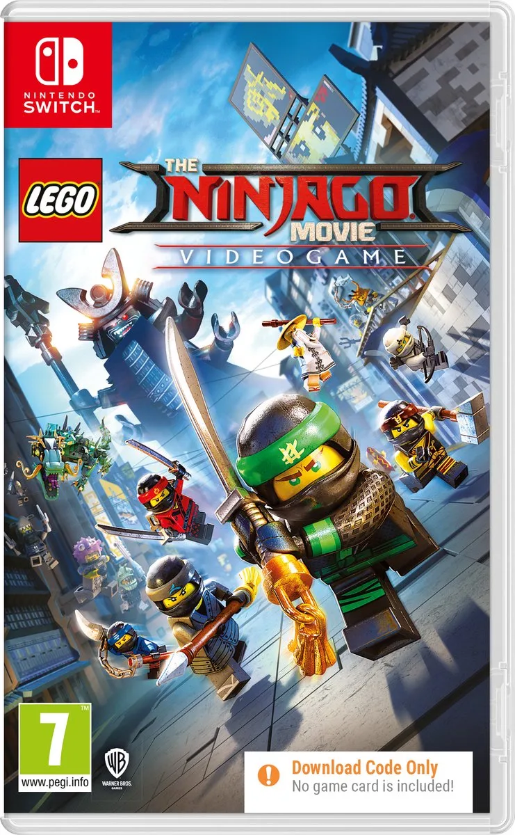 LEGO Ninjago Movie Videogame de Warner Bros. Games, Nintendo Switch – jaquette