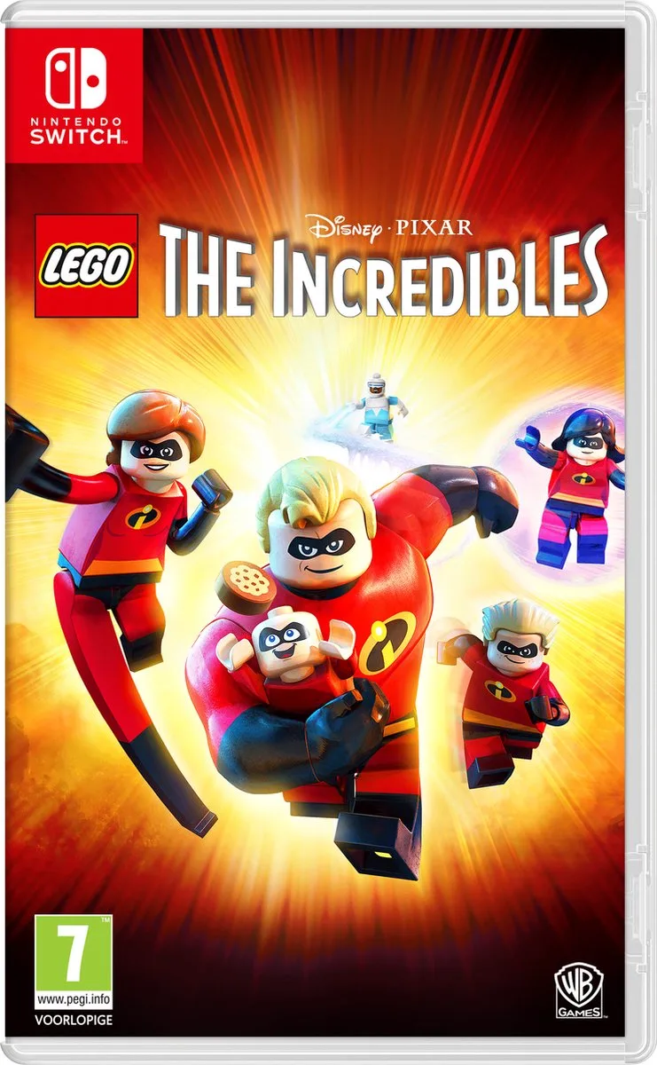 Lego The Incredibles (UK/DK) de Warner Bros. Games, Nintendo Switch – jaquette