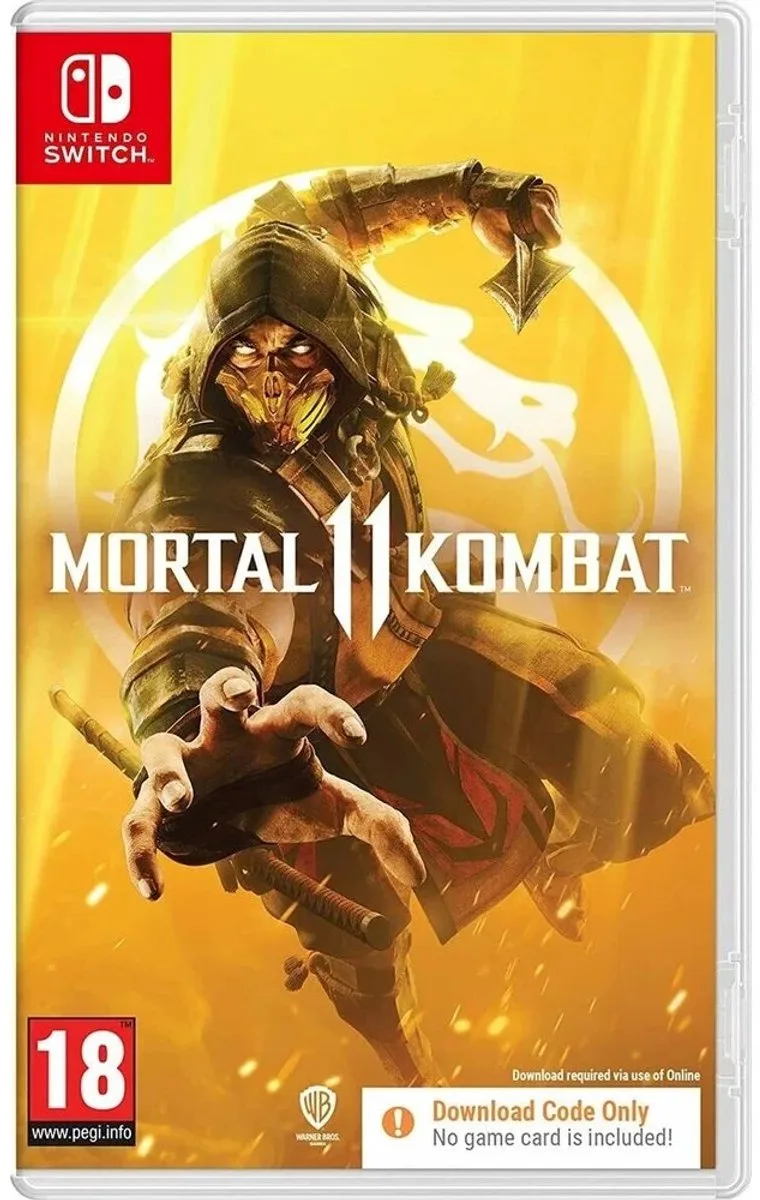 Mortal Kombat 11 (Code in box) de Warner Bros. Games, Nintendo Switch – jaquette