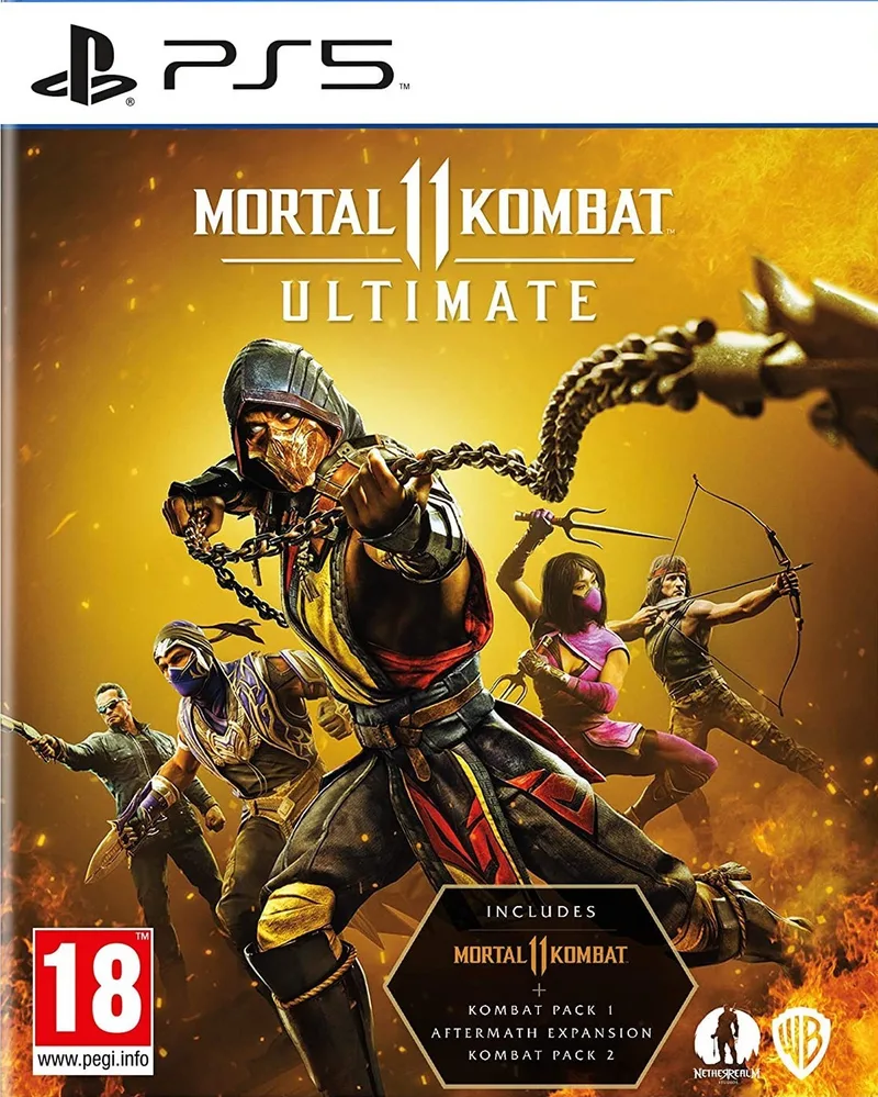 Mortal Kombat 11 Ultimate van Warner Bros. Games, PS5 – cover