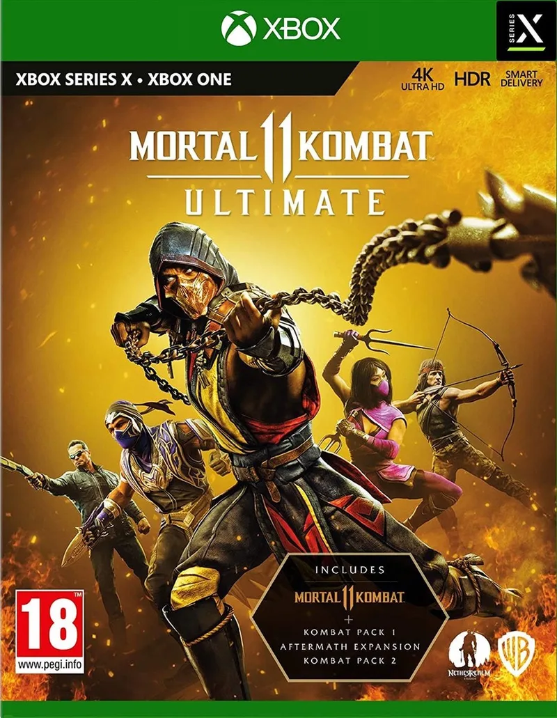 Mortal Kombat 11 Ultimate by Warner Bros. Games, Xbox Series X | S – cover