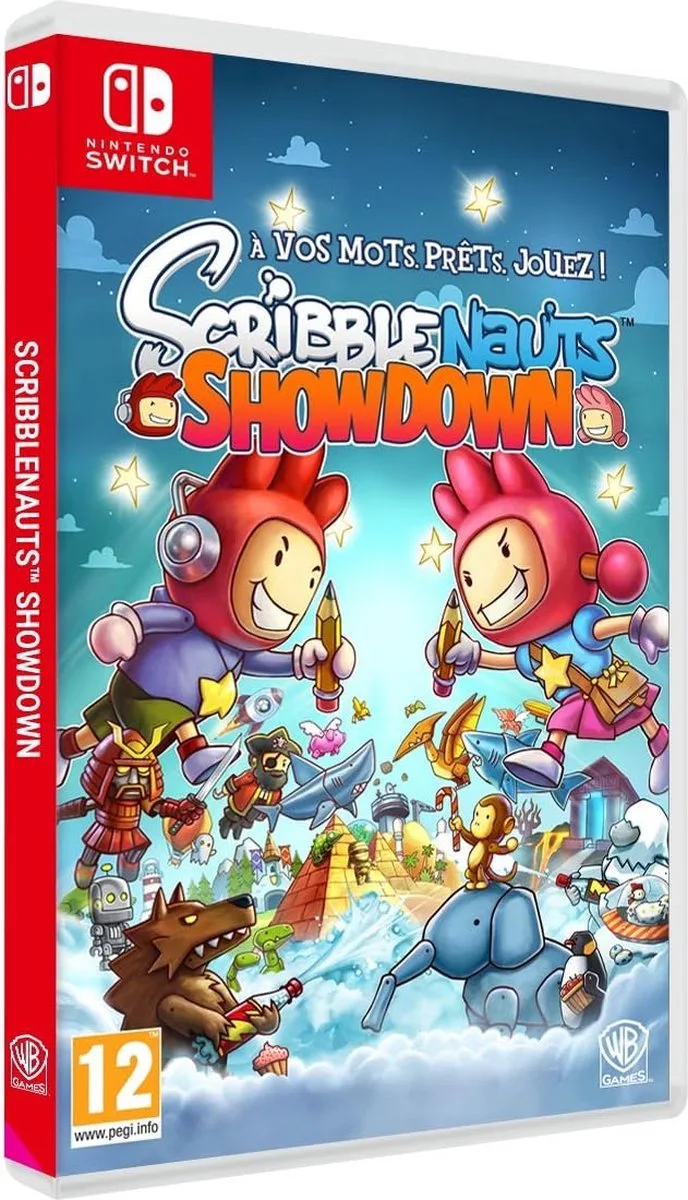 Scribblenauts Showdown van Warner Bros. Games, Nintendo Switch – cover