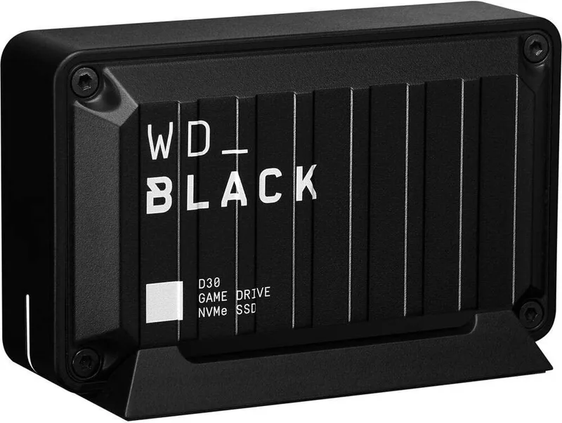 D30 Game Drive - Externe SSD by Western Digital, Black, 2 TB – cover