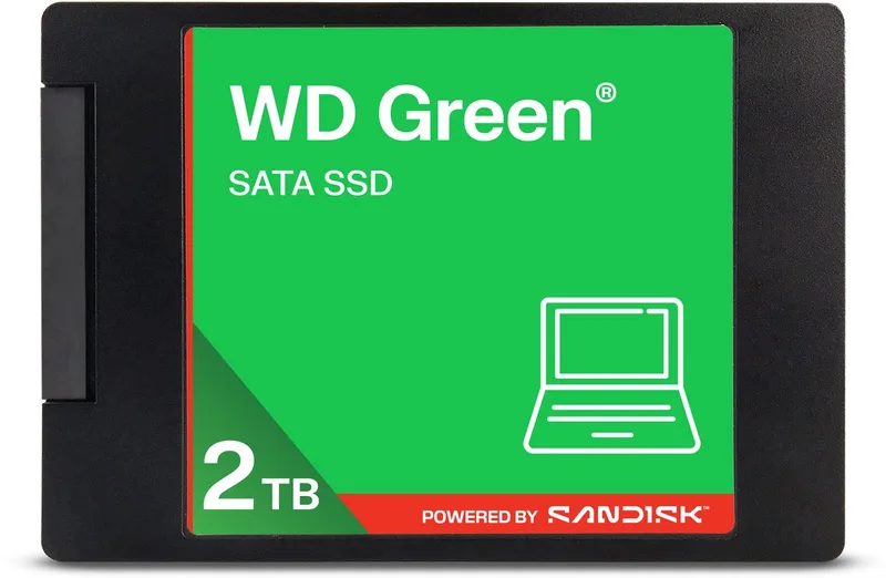 Green Serie - Interne SSD - 2TB - 6 Gb/s SATA - 2.5 inch by Western Digital – cover