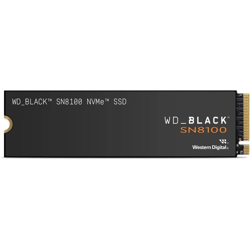 M.2 WD Black SN8100 NVMe PCIe 4.0 x 4 retail van Western Digital, 2 TB – cover