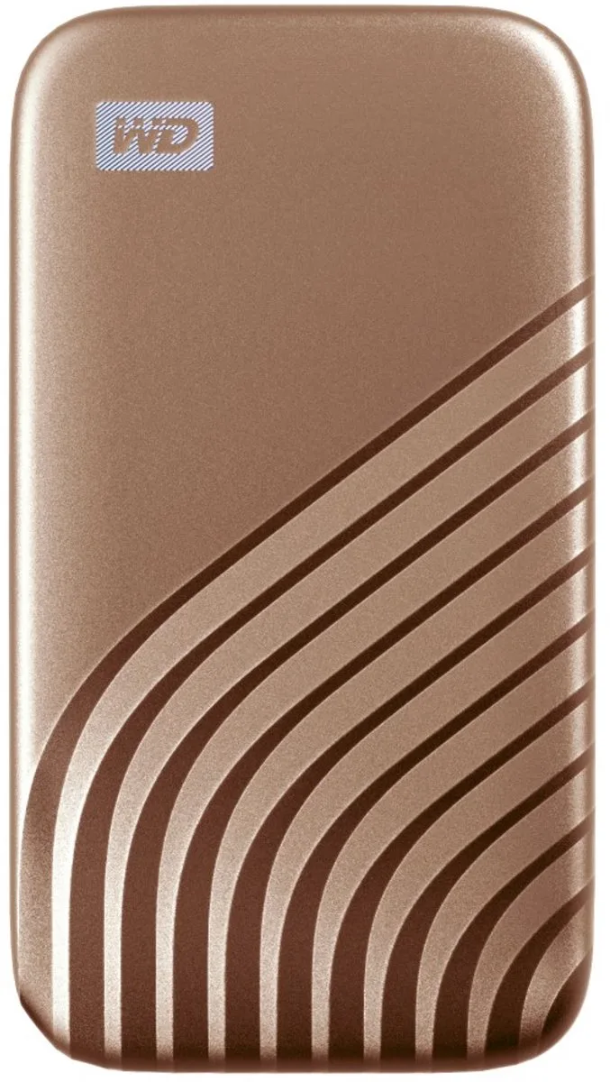 My Passport SSD - Externe SSD by Western Digital, Gold, 2 TB – cover