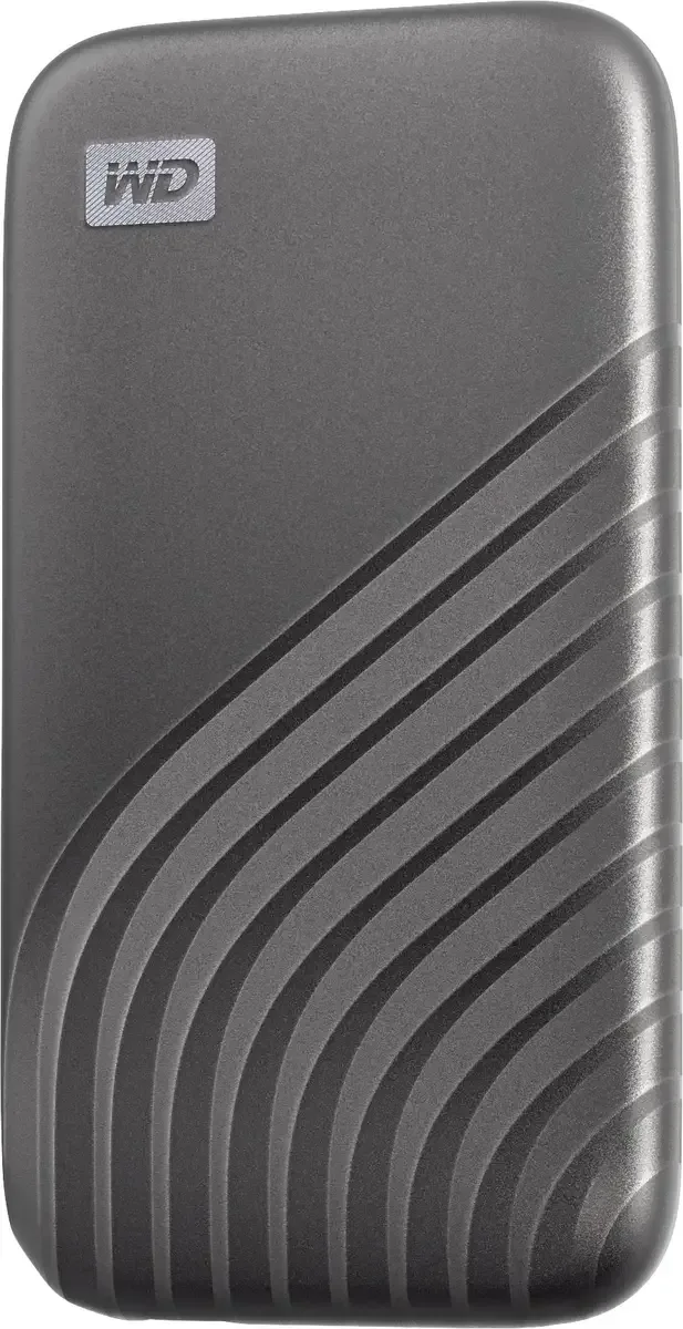 My Passport SSD - Externe SSD - Space Grey de Western Digital, Gris, 2 TB – jaquette 2 sur 2