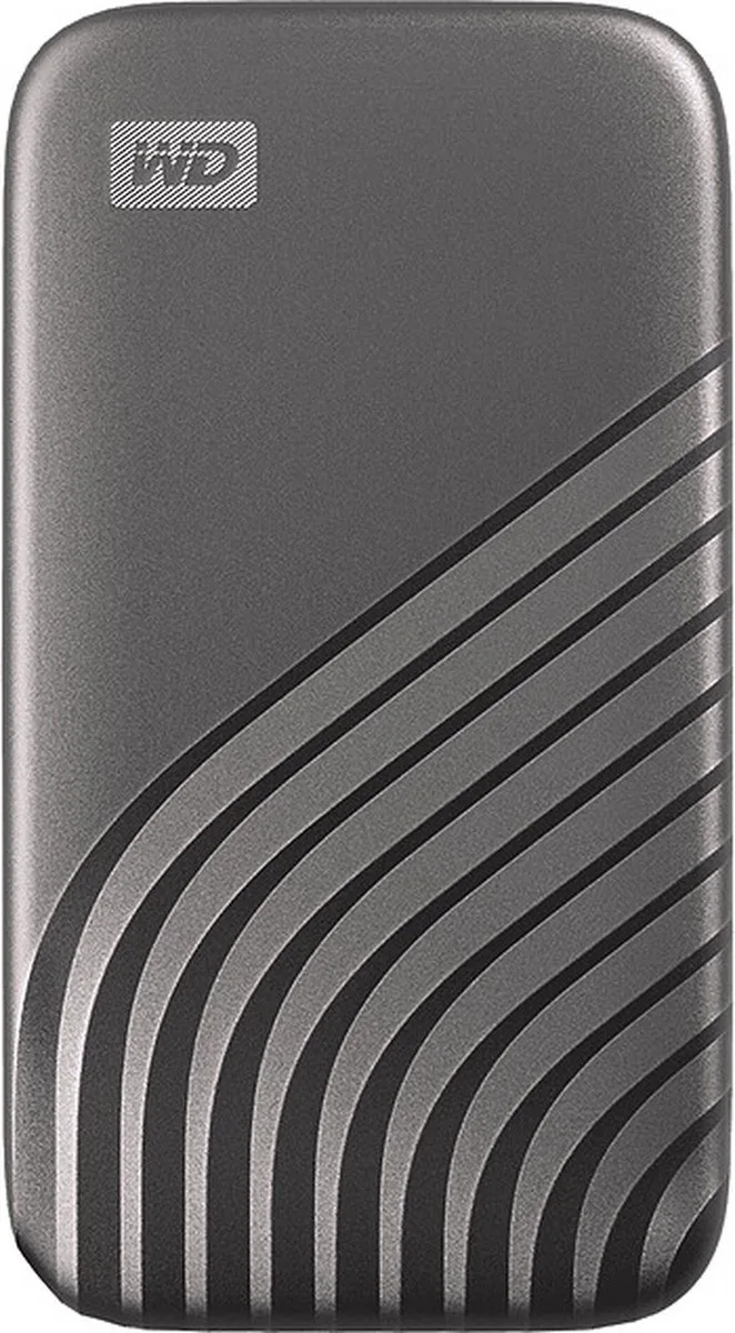 My Passport SSD - Externe SSD - Space Grey van Western Digital, Grijs, 4 TB – cover
