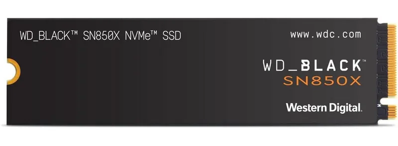 Western Digital WD_BLACK SN850X NVMe SSD M.2 interne SSD de Western Digital, 4 TB – jaquette