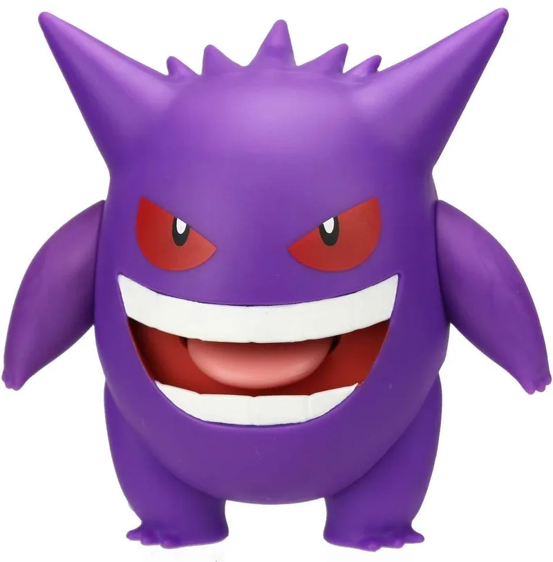 Pokemon Battle Feature Figure - Gengar van Wicked Cool Toys – cover 1 van 2