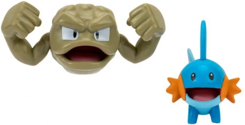 Pokemon Battle Figure Pack - Mudkip & Geodude van Wicked Cool Toys – cover