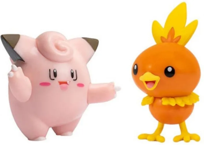 Pokemon Battle Figure Pack - Torchic & Clefairy van Wicked Cool Toys – cover