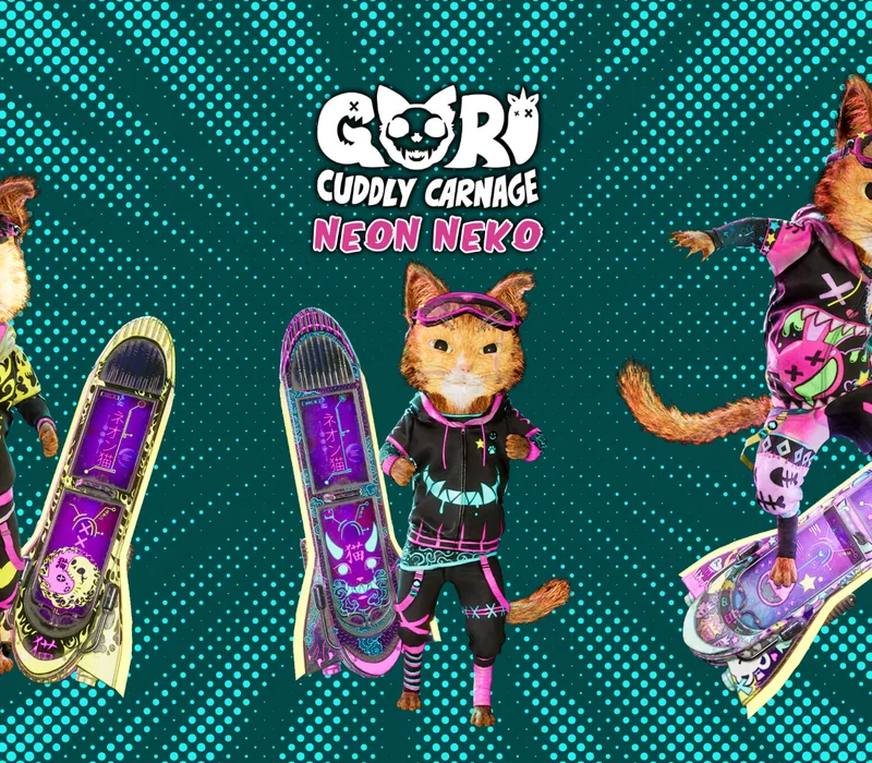 Gori: Cuddly Carnage – Neon Neko Skin Pack DLC de Wired Productions – jaquette
