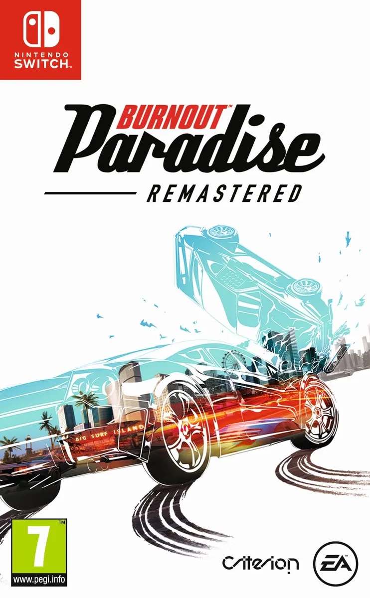 Burnout Paradise Remastered van Xbox Game Studios, Nintendo Switch – cover
