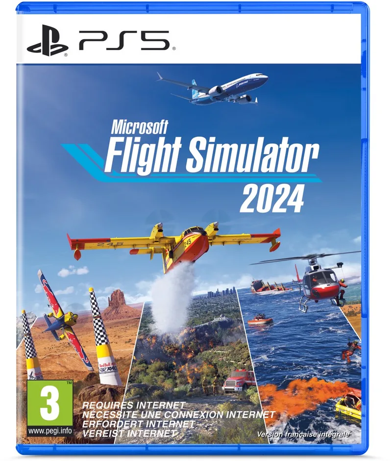 Flight Simulator 2024 by Xbox Game Studios, PS5 – cover