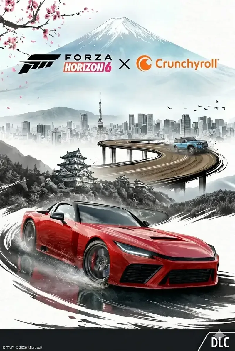 Forza Horizon 6 – Crunchyroll DLC de Xbox Game Studios – jaquette
