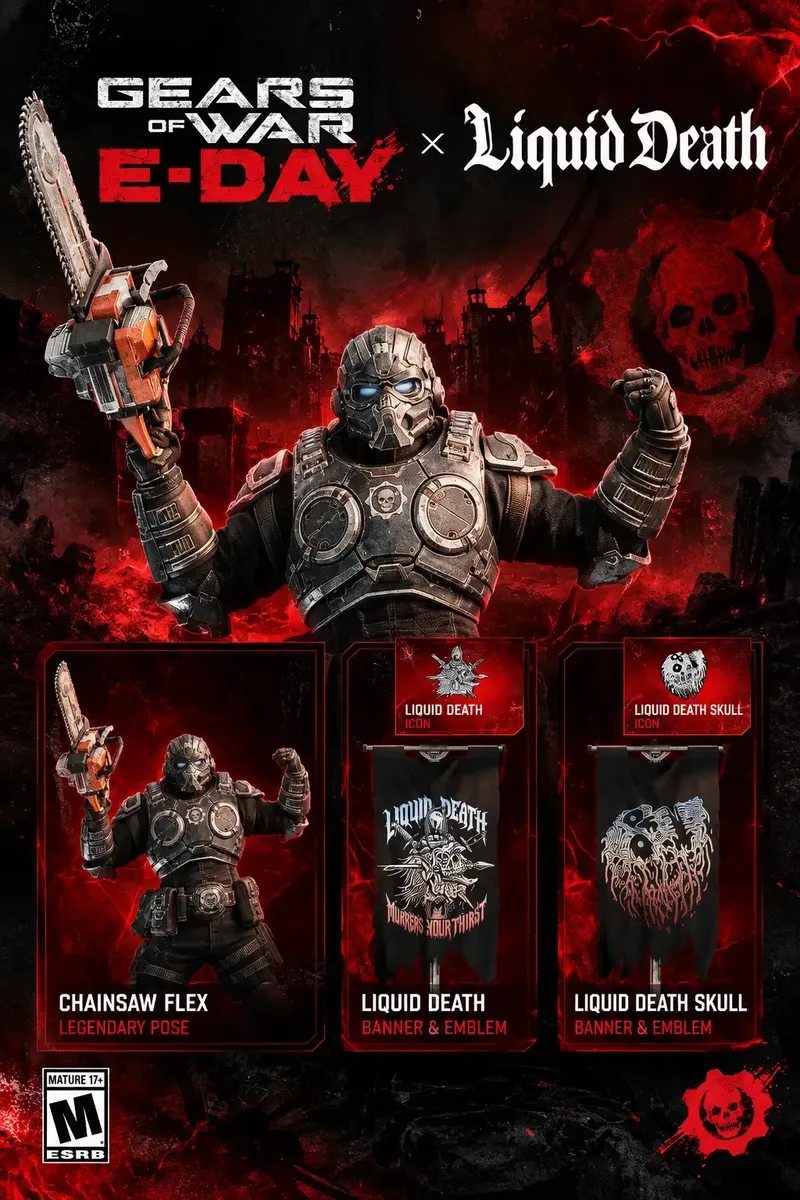 Gears of War: E-Day – Liquid Death Exclusive In-Game Content Pack DLC fra Xbox Game Studios – cover