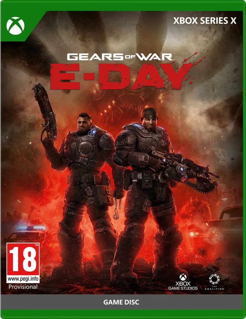 Gears of War: E-Day de Xbox Game Studios, Xbox Series X | S – jaquette