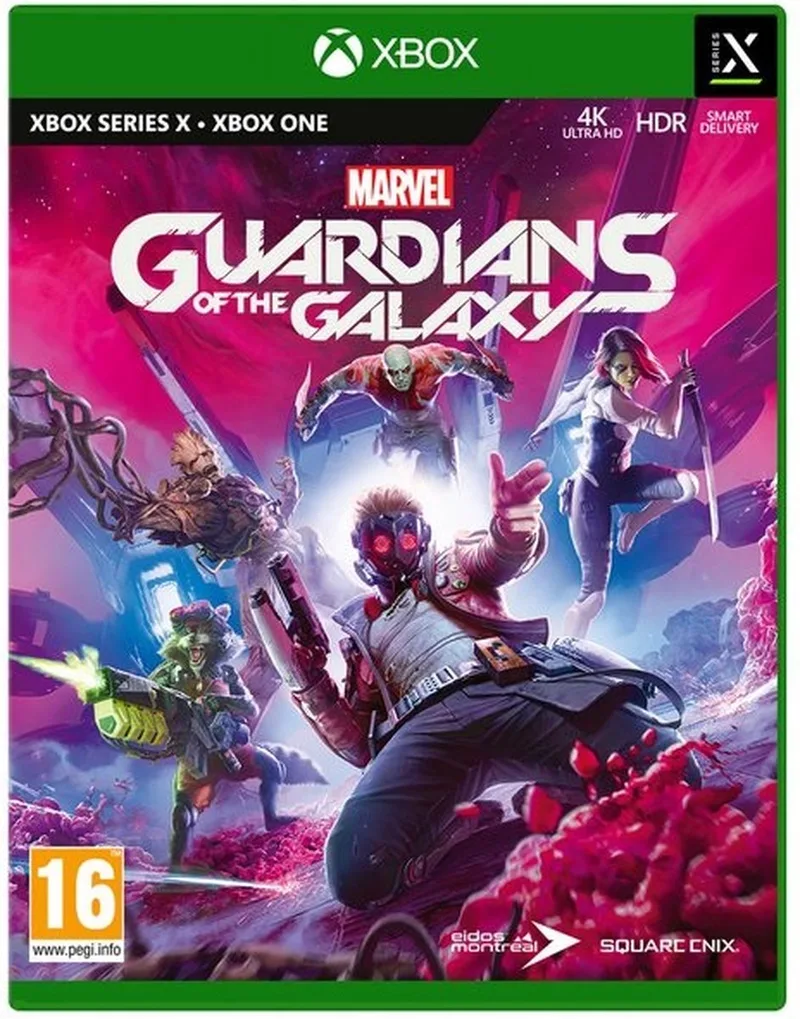 Marvel Guardians Of The Galaxy (xbox one tweedehands game) van Xbox Game Studios, Xbox Series X | S – cover