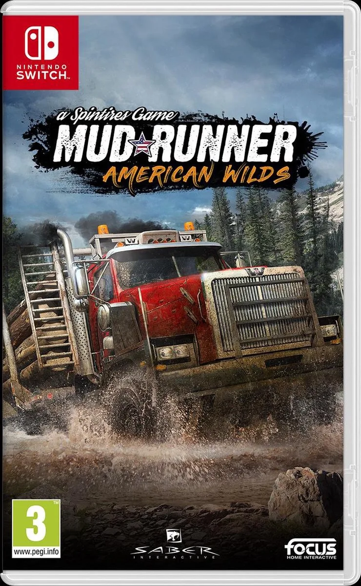 MudRunner - American Wilds Edition van Xbox Game Studios, Nintendo Switch – cover