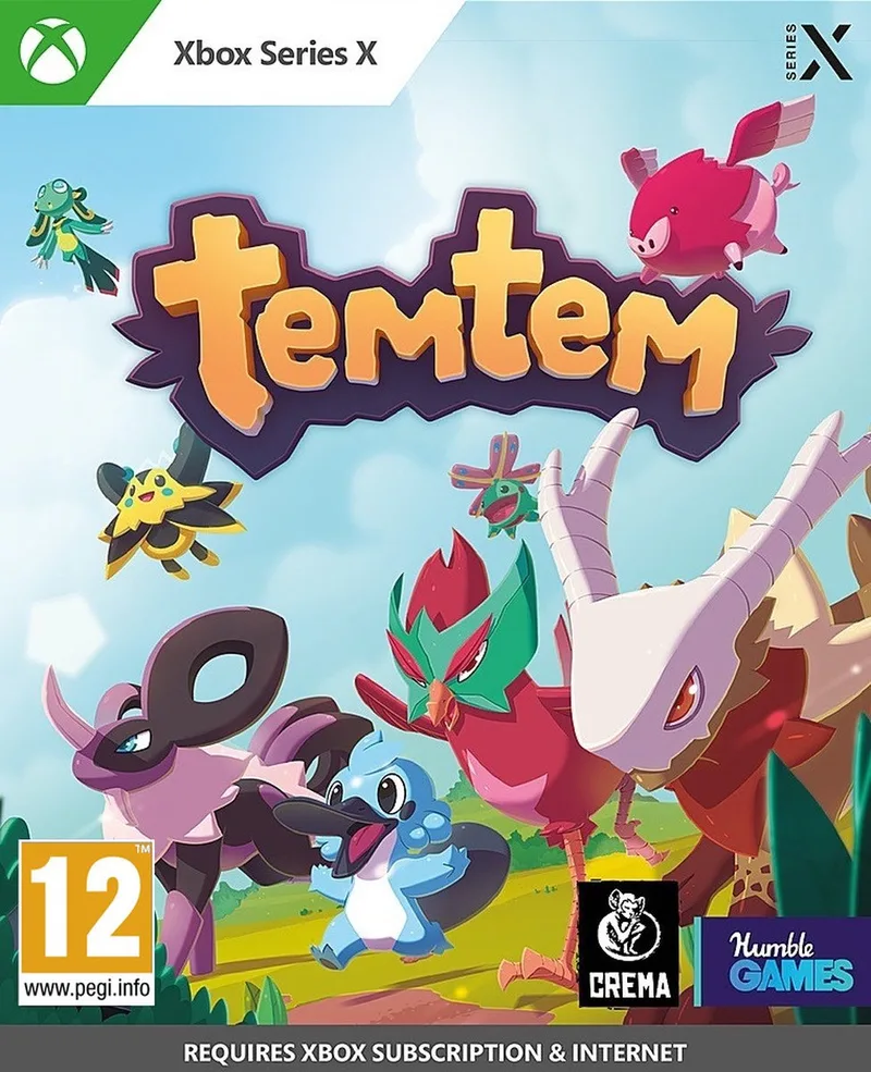 Temtem van Xbox Game Studios, Xbox Series X | S – cover