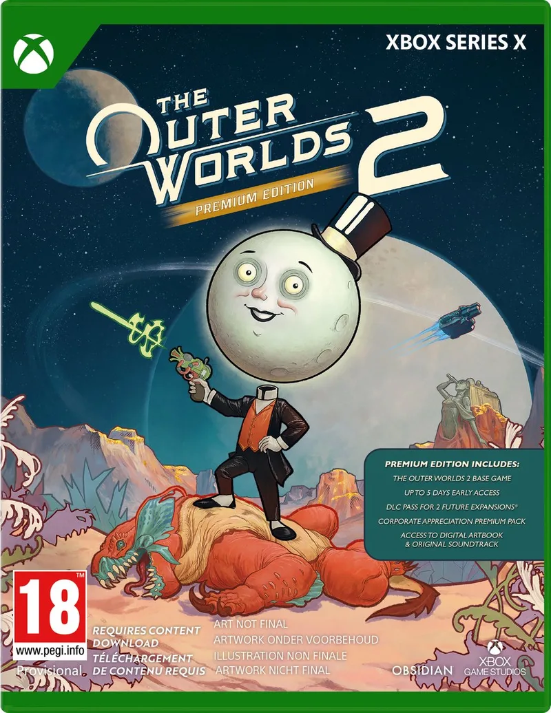The Outer Worlds 2: Premium Edition by Xbox Game Studios, Xbox Series X | S – cover