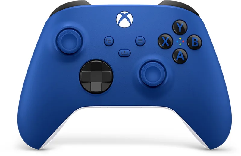 Draadloze Controller de Xbox, Bleu – jaquette