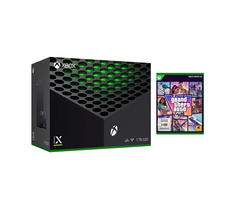 Series X 1TB inkl. Grand Theft Auto VI 1TB van Xbox, Zwart, 1 TB – cover