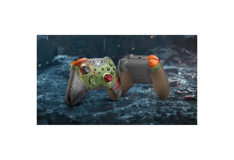 Wireless Controller für Xbox, Windows, iOS & Android Xbox One-Controller (Bluetooth kabellos ür Xbox Series X, S, One, PC, iPhone & Mac) från Xbox, DOOM The Dark Ages Limited Edition – omslag 4 av 5