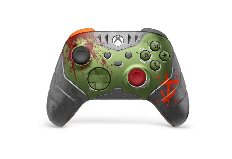Wireless Controller für Xbox, Windows, iOS & Android Xbox One-Controller (Bluetooth kabellos ür Xbox Series X, S, One, PC, iPhone & Mac) från Xbox, DOOM The Dark Ages Limited Edition – omslag 1 av 5