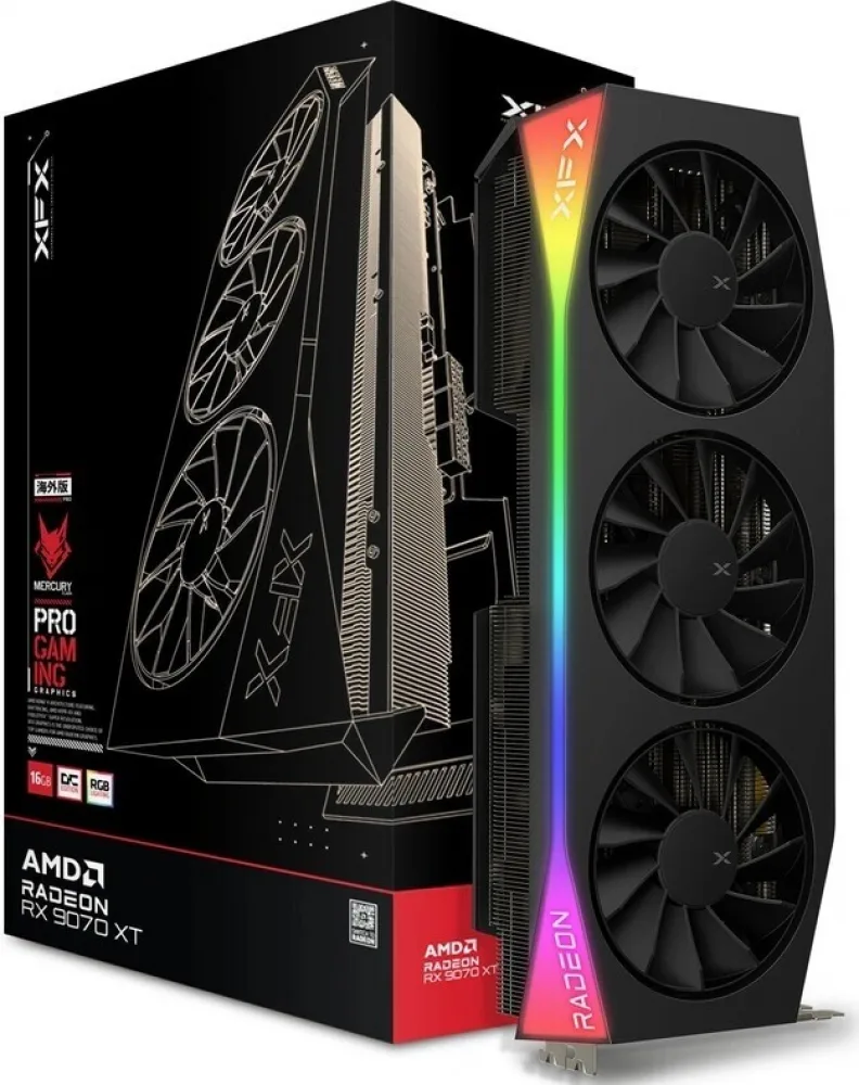 Mercury AMD Radeon RX 9070 XT OC Gaming Edition - Videokaart van XFX – cover