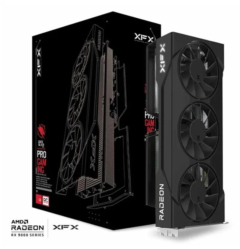 Swift AMD Radeon RX 9060 XT OC Triple Fan Gaming Edition 16GB - Videokaart van XFX – cover